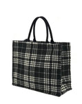 Plaid Tote
