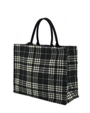 Plaid Tote