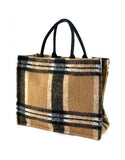 Plaid Tote