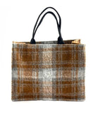 Plaid Tote