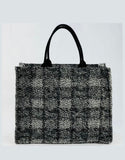 Plaid Tote