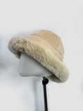 Fur Rimmed Bucket Hat
