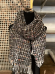 Tweed Wool Scarf