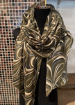 Abstract Swirl Scarf