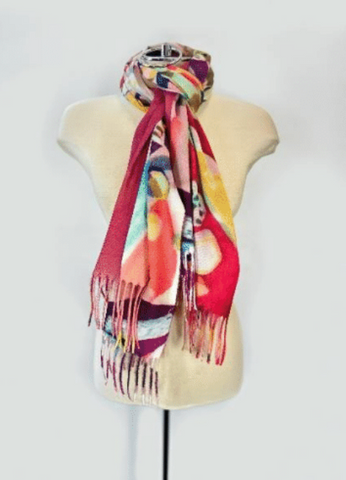 Pink Multi Scarf